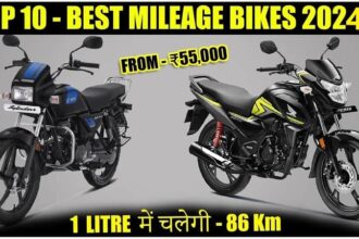 कम कीमत में ज्यादा माइलेज देने वाली टॉप 10 बाइक्स